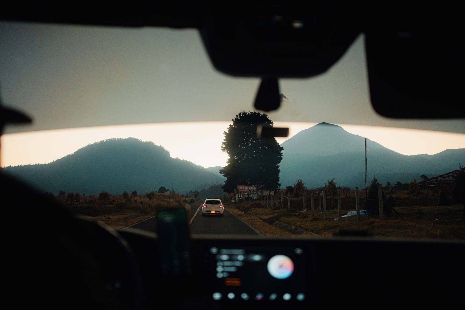 On the road through Iceland
