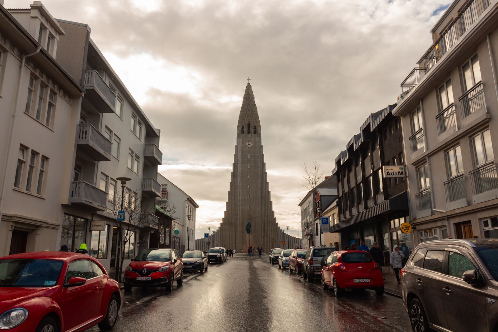 A street in Reykjavík